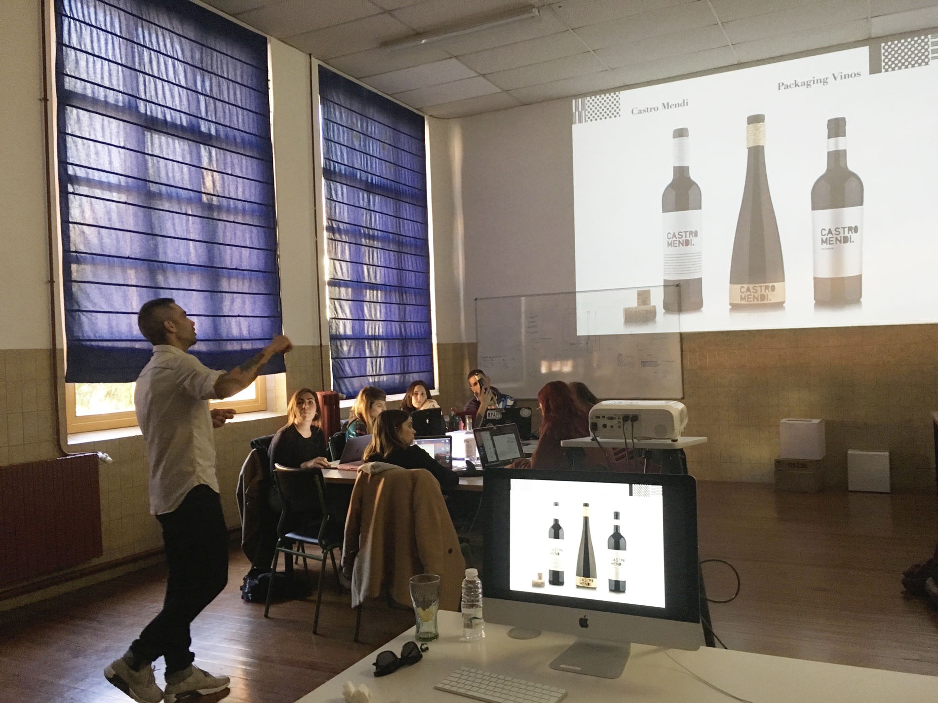 Javier Garduño en el Máster de Packaging